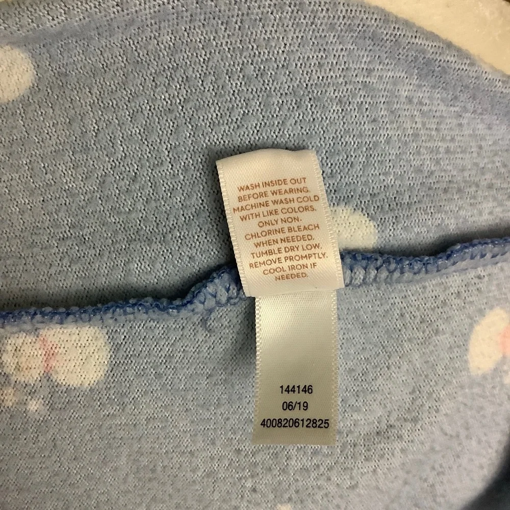 LC LAUREN CONRAD Intimates Snowman Sweater SZ-M - Picture 5 of 9